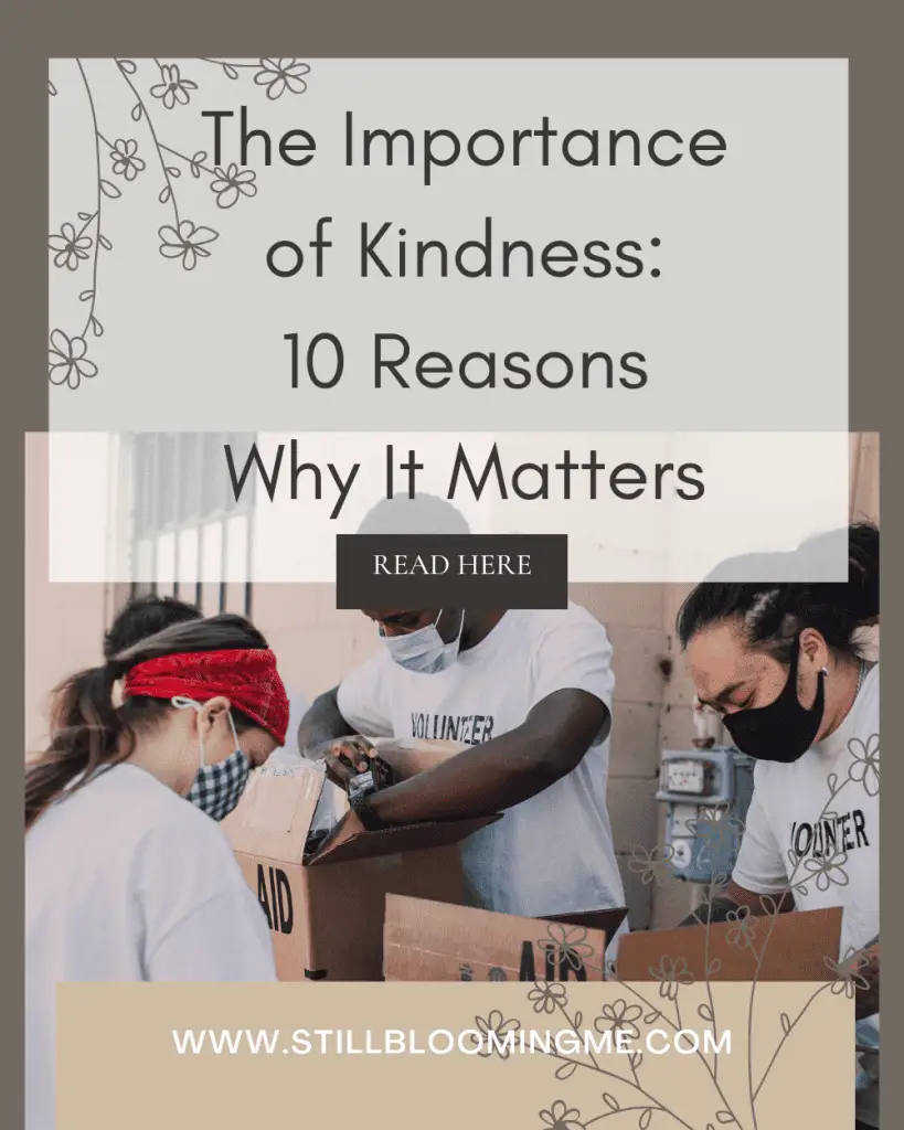 importance of kindness