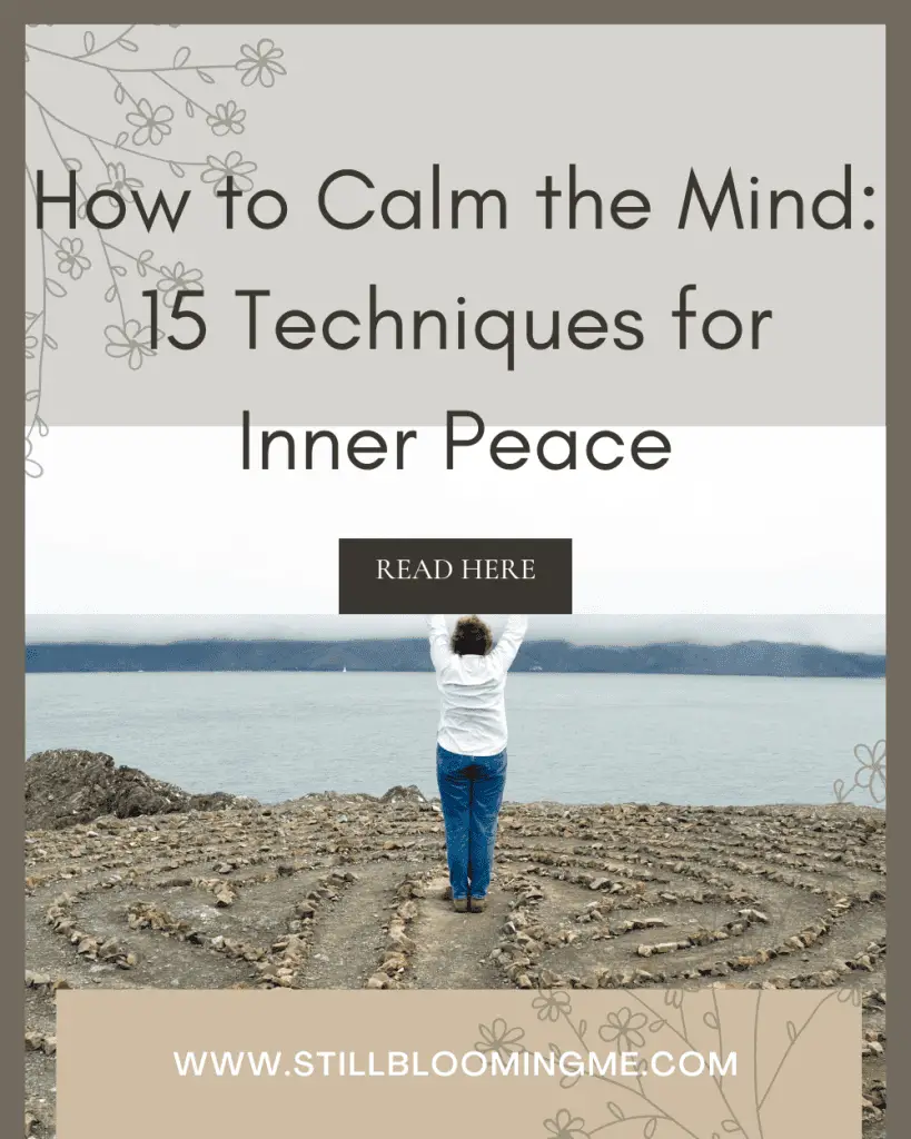 how to calm the mind